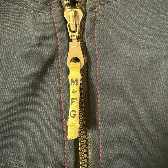 VTG Le Jean De Martha Francois Girbaud Jacket Sz Large Blue Full Zip 90s Y2K - Picture 8 of 13